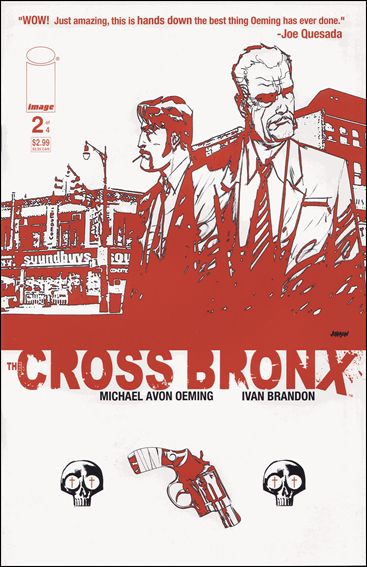 Cross Bronx issue 2-B Dave Johnson Cover