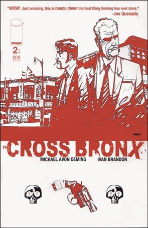 Cross Bronx issue 2-B Dave Johnson Cover