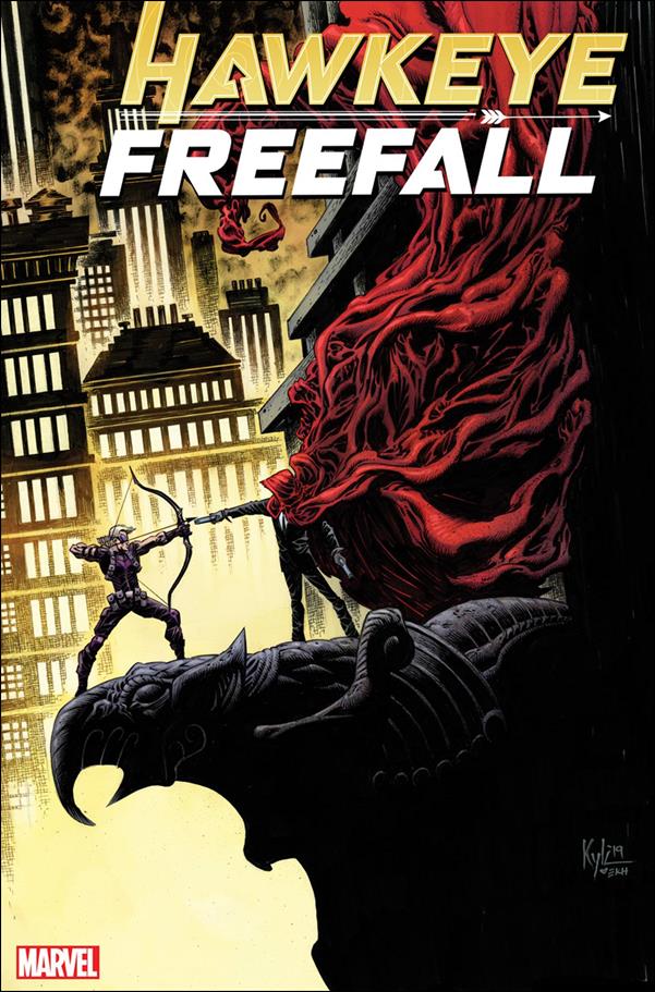 Hawkeye: Freefall issue 2-B Kyle Hotz 1:25 Cover