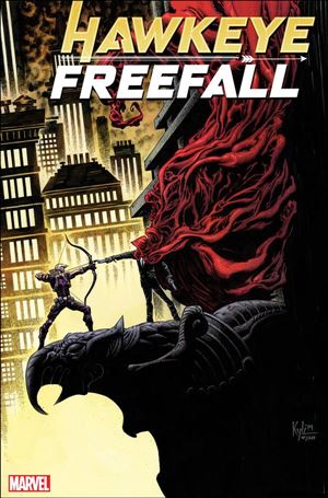 Hawkeye: Freefall issue 2-B Kyle Hotz 1:25 Cover