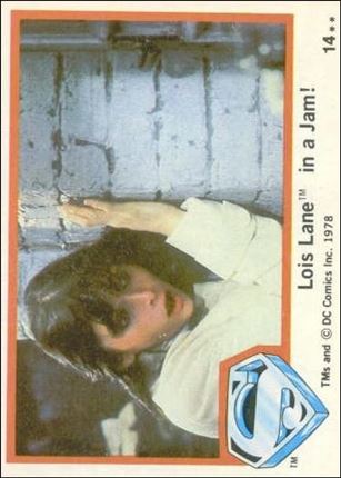 Superman (Movie) Series 1 (Base Set) card 14 Lois Lane in a Jam!