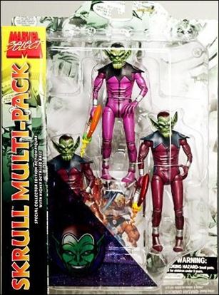 Marvel Select figure 35 Skrull Multi-Pack (Best of Marvel Select #3)