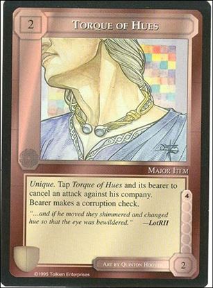 Middle-Earth: The Wizards (Base Set) card 441 Torque of hues