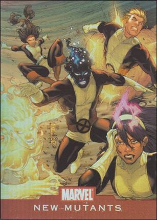 Marvel Heroes and Villains (Alliances Subset) card A1 New Mutants