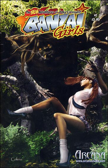 Banzai Girls issue 1-B Bruce Colero Cover