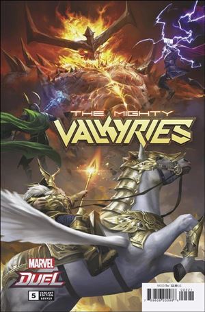 Mighty Valkyries issue 5-C NetEase Marvel Duel Cover