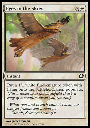 Magic the Gathering: Return to Ravnica (Base Set) card 10 Eyes in the Skies