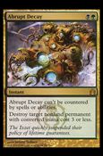 Magic the Gathering: Return to Ravnica (Base Set) card 141 Abrupt Decay