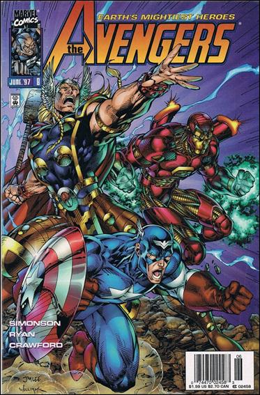 Avengers (1996)   issue 8-B Newsstand Edition / Price Variant