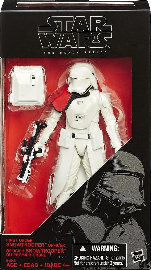 Star Wars: The Force Awakens: The Black Series (Exclusives) figure 5 First Order Snowtrooper Officer
