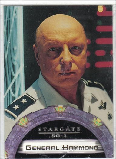 Stargate SG-1 Preview - AU (Promo) card AU5 General Hammond