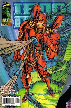 Iron Man (1996) issue 1 Whilce Portacio Cover