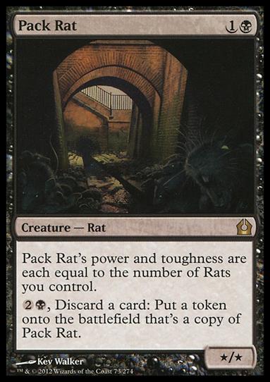 Magic the Gathering: Return to Ravnica (Base Set) card 73 Pack Rat