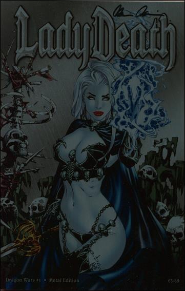 Lady Death: Dragon Wars issue 1-CZ Metal Edition 1/69