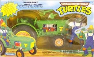 Teenage Mutant Ninja Turtles (1988) Vehicles and Playsets figure 45 Farmer Mike and his Turtle Tractor