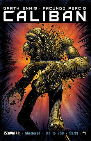 Caliban issue 1-G Shattered Cover 1/750