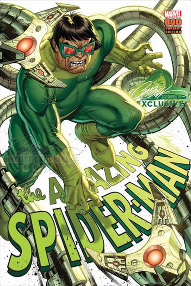 Amazing Spider-Man (1963) issue 800-WT J. Scott Campbell Dr. Octopus Cover 1/1800