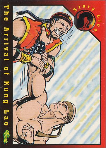 Mortal Kombat (Base Set) card 90 The Arrival of Kung Lao