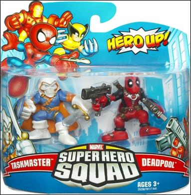 Marvel Super Hero Squad figure 78 Taskmaster and Deadpool