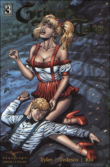 Grimm Fairy Tales (2005) issue 3-E Al Rio Jay Company Gold Foil Cover