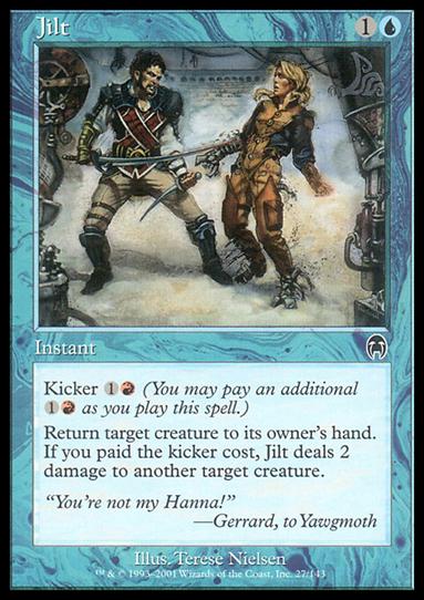Magic the Gathering: Apocalypse (Base Set) card 27 Jilt