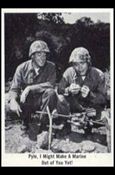 Gomer Pyle (Base Set) card 55 Pyle, I Might Make A Marine Out of You Yet!