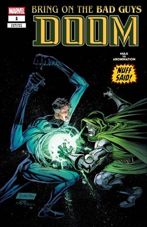 Bring on the Bad Guys: Doom issue 1-I Netho Diaz 'Nuff Said 1:25 Cover