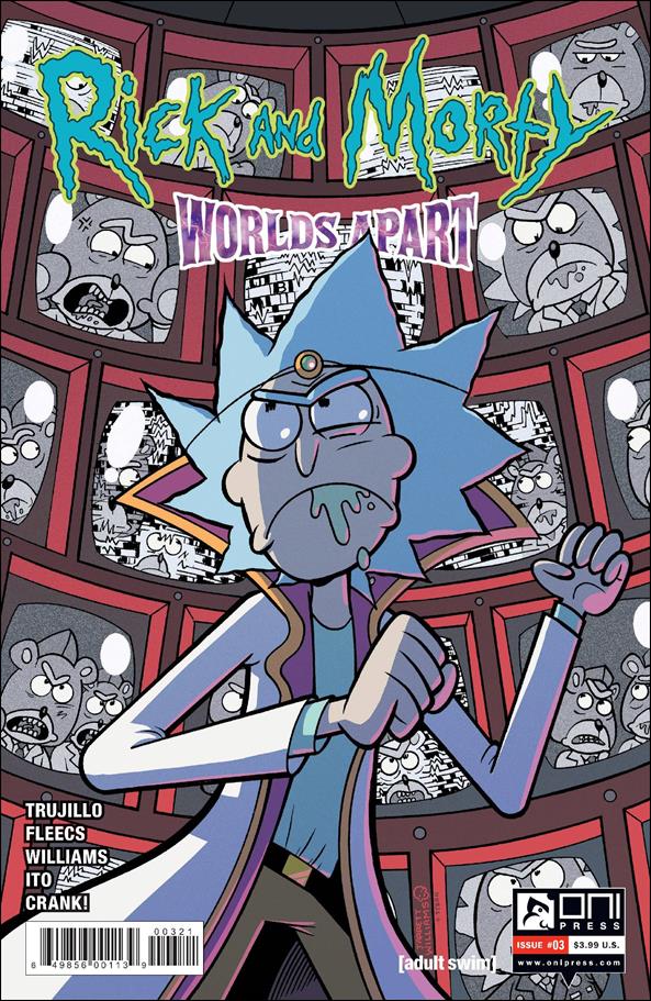 Rick and Morty: Worlds Apart issue 3-B Jarrett Williams Cover