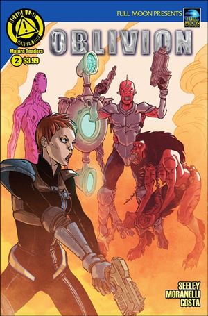 Oblivion (2016) issue 2 Romina Moranelli Standard Cover