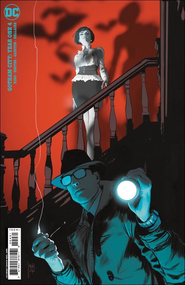 Gotham City: Year One issue 4-C Mikel Janin 1:25 Cover