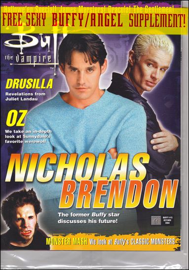 Buffy the Vampire Slayer Magazine issue 15-B Xander & Spike Cover