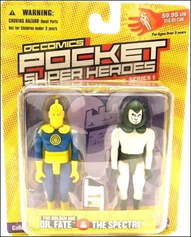 DC Comics Pocket Super Heroes (Series 1) figure 9 Golden Age Dr. Fate & The Spectre