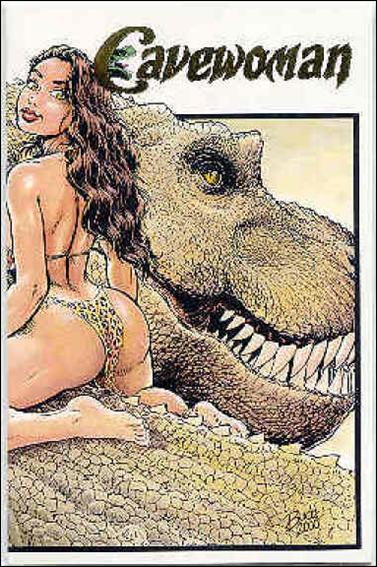 Cavewoman: Intervention issue 1-C Gold Foil Cover 1/100