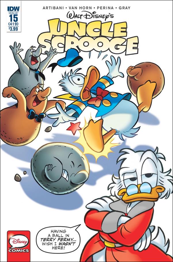 Uncle Scrooge (2015) issue 15 Alessandro Perina Cover