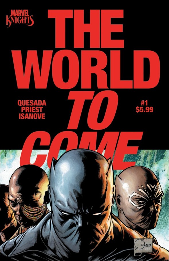Marvel Knights: The World To Come issue 1 Joe Quesada Wraparound Cover