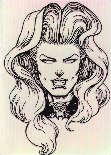 Lady Death All Chromium (NecroChrome Subset) card 5