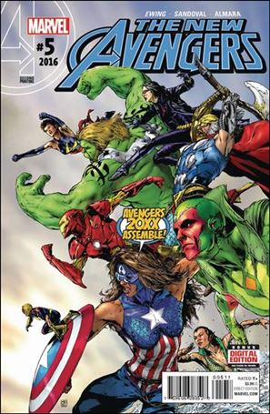 New Avengers (2015) issue 5-B (2nd Printing)