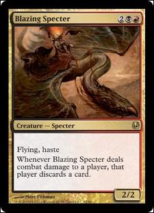 Magic the Gathering: Duel Decks: Ajani vs. Nicol Bolas card 52 Blazing Specter