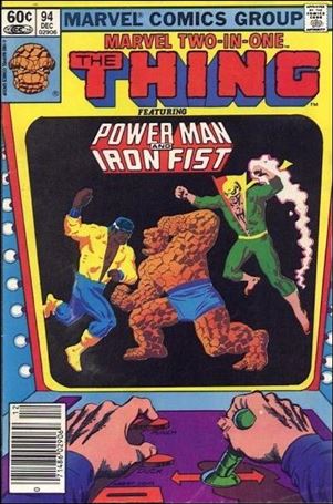 Marvel Two-in-One (1974) issue 94-B Newsstand Cover