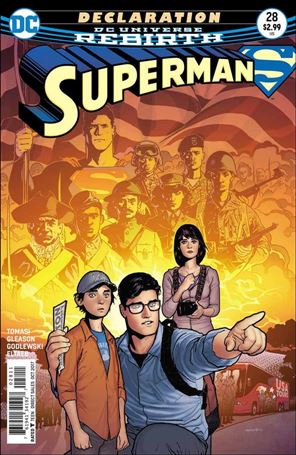 Superman (2016) issue 28 Ryan Sook Cover