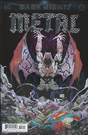 Dark Nights: Metal issue 3 Greg Capullo Cover