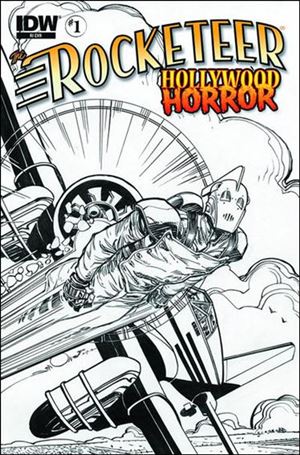 Rocketeer: Hollywood Horror issue 1-B 1:10 Sketch Cover
