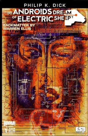Do Androids Dream of Electric Sheep? issue 1-B Bill Sienkiewicz Cover