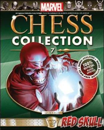 Marvel Chess Collection (UK) issue 7 Red Skull (Black King)