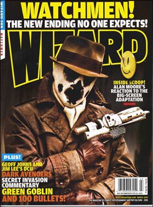 Wizard: The Magazine of Comics, Entertainment and Pop Culture issue 209 Watchmen Movie Photo Cover