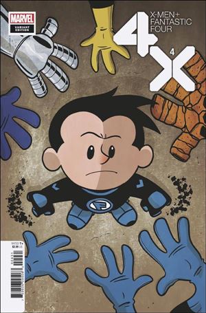 X-Men/Fantastic Four (2020) issue 4-D Chris Eliopoulos Cover