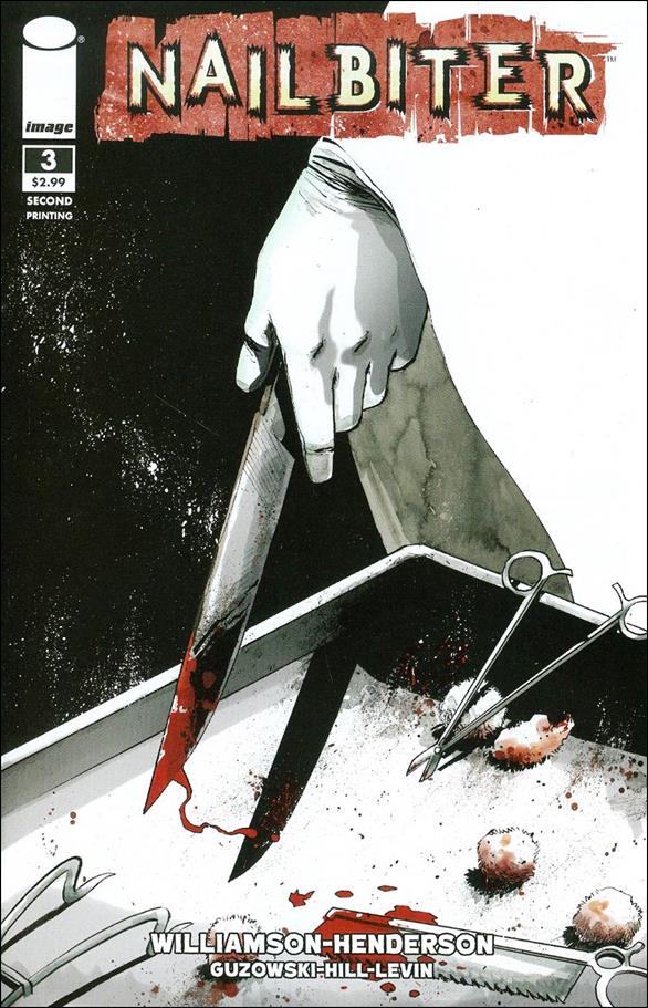 Nailbiter issue 3-C Mike Henderson 2nd Printing Cover