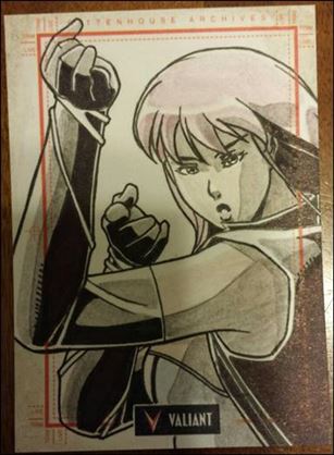 2013 Valiant Comics Preview Trading Card Set (Sketch Card Subset) card JSan-06