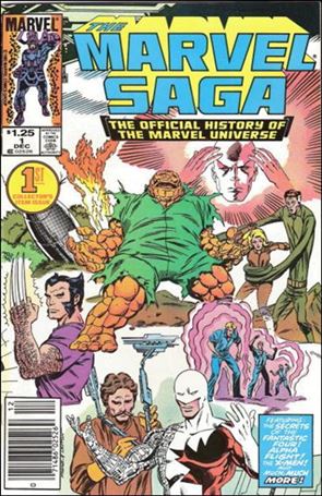Marvel Saga issue 1-B Canadian Price Cover