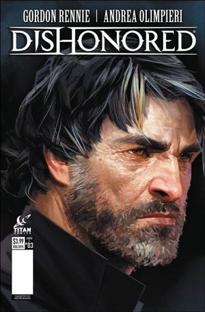 Dishonored: The Wyrmwood Deceit issue 3-D Game Cover